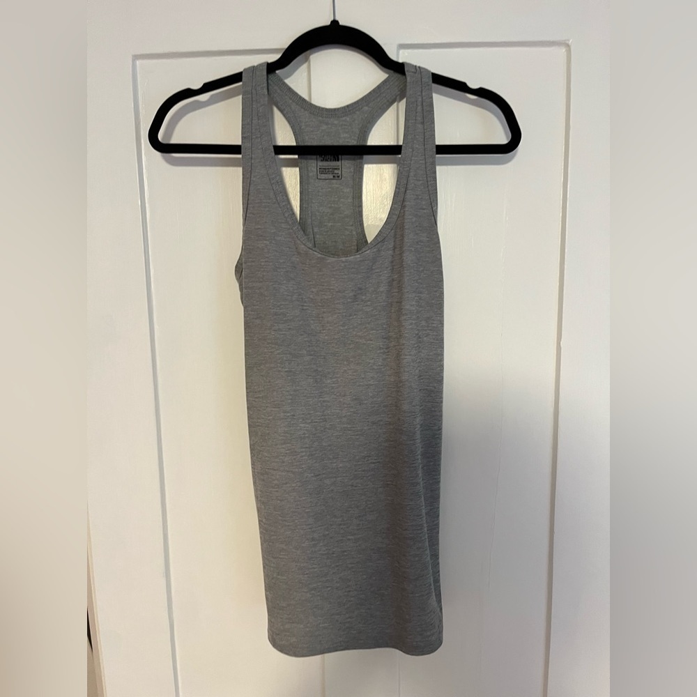 The North Face Razor Back Gray Tank Top Medium